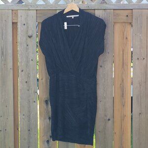 SEXY RACHEL ROY Dress Black Ribbed Women's Size Medium BLACK Flattering